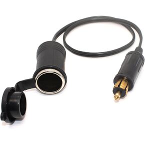 Cllena DIN Hella Plug to SAE Adapter Connector for BMW Motorcycle