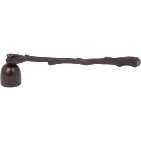 Biedermann & Sons Accessories Decorative Antique Style Candle Snuffer, 10.5-Inch, Rustic Tree Branch with Bell