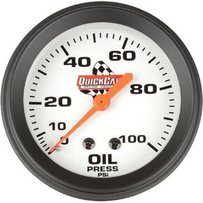 QuickCar Racing Products 611-6003 2-5/8" Diameter Oil Pressure Gauge