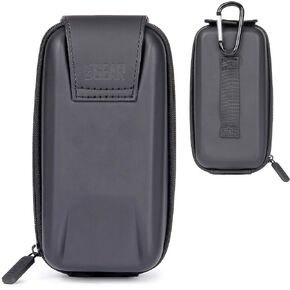 USA Gear Audio Glasses Case - Hard Glasses Case with Top Loading Design, Belt Loop, and Carabiner Compatible with Bose Alto Audio Sunglasses, Bose Rondo Bluetooth Glasses, and More Smart Glasses