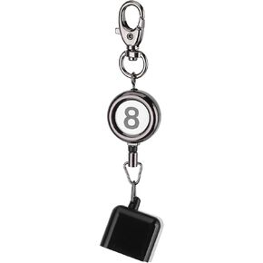 banapoy Pool Chalk Holder, Retractable Billiard Chalk Holder, 5.1Inch Easy to Use Lightweight Pool Table for Billiard Chalk Snooker Pool