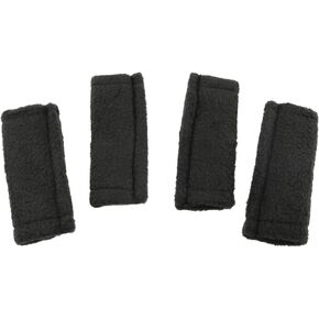 Haidong-Billiard Cue Cloth Black Cloth Pool Cue Cleaner Snooker Shaft Burnisher Cleaning Tool（Black）-4PCS