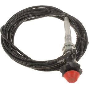 Dorman 55206 Control Cables With 2 In. Black Knob, 25 Ft. Length Universal Fit