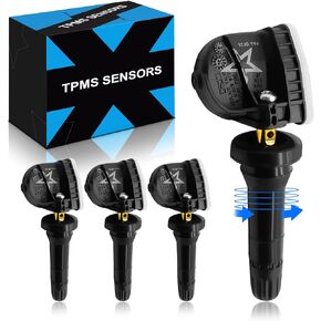 YZHIDAINF Pre-Programed for:-Chevy 2007 2008 2009 2010 Impala Tahoe Silverado Tire Pressure Sensor for:-GMC Acadia Yukon Sierra for:-Cadillac Escalade 315MHz TPMS Sensor Replaces# 13598771