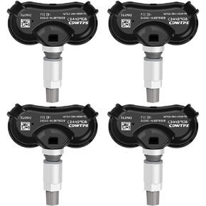 TPMS Sensor, 315MHZ Tire Pressure Monitor System 4-Pack For 2008-2017 Honda |Acura Replace#42753SNAA81.42753SNAA83.42753TR3A81