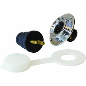 SeaSense POLARIZED WATERTIGHT POWER OUTLET, White