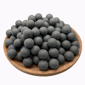 Alien Play 60 Pcs X .50 Cal Aluminum Balls for Self Defense and Target Practice, Reusable Gotcha Hard 50 Caliber Paintball Ammo Projectiles Fit for Umarex T4E TR50/HDP50/HDR50 (Dust Black)