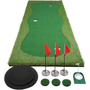 Golf Putting Green, Practice Putting Green Mat, Large Professional Golfing Training Mat for Indoor Outdoor…