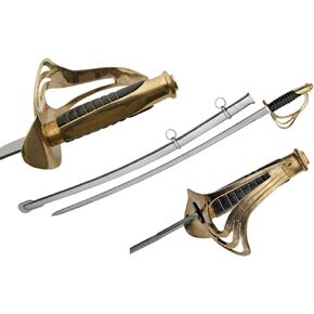 SZCO SUPPLIES 902931-SPL 1860 Cavalry Sword, Black