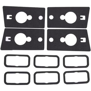 PIUGILH Fit for Hummer H2 2003-2009 Roof Cab Marker Light Gasket Clearance Running Lamp Seal Front Rear Set,10 PCS