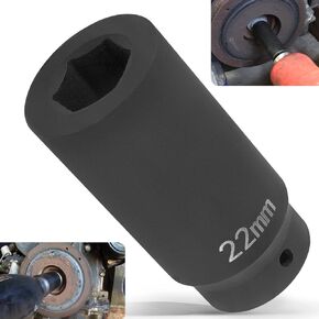 77110 22mm Harmonic Balancer Socket, 1/2" Drive Crank Bolt Socket