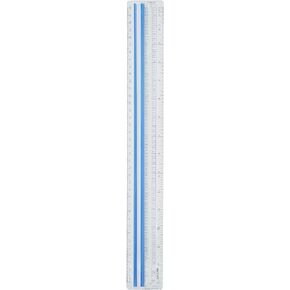 Westcott ‎40711 Clear Data Processing Magnifying Ruler, 15 In
