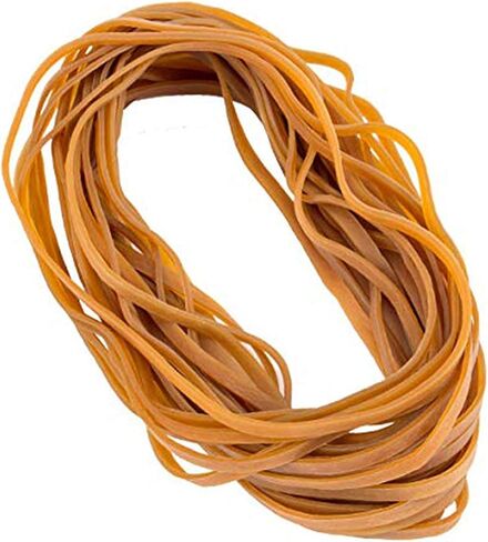 Super Size Rubber Bands - 60 Pcs Large Heavy Duty Latex Rubber Bands, Thick Multi Function Elastic Wrapping Bands Long for Office Outdoor Tie Up Garbage Bag Notebook File Packing Moving in Kuwait