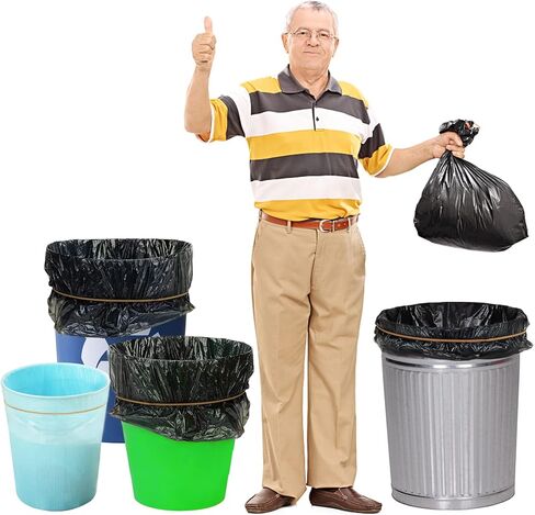 Super Size Rubber Bands - 60 Pcs Large Heavy Duty Latex Rubber Bands, Thick Multi Function Elastic Wrapping Bands Long for Office Outdoor Tie Up Garbage Bag Notebook File Packing Moving in Kuwait