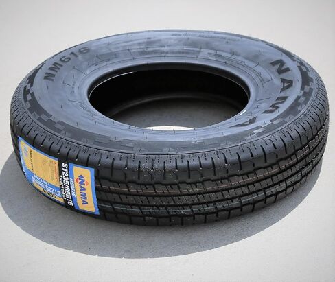 Nama NM616 إطار نصف قطري ممتاز للمقطورة - ST235/85R16 235/85/16 235/85-16 128/124M نطاق تحميل F LRF 12-Ply BSW جدار جانبي أسود in Kuwait