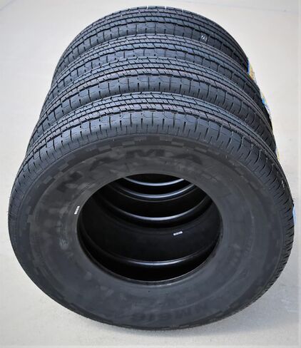 Nama NM616 إطار نصف قطري ممتاز للمقطورة - ST235/85R16 235/85/16 235/85-16 128/124M نطاق تحميل F LRF 12-Ply BSW جدار جانبي أسود in Kuwait