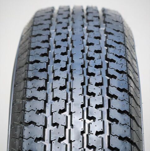 مجموعة من 2 (اثنين) إطارات شعاعية Transeagle ST Radial II Premium Trailer-ST205/75R15 205/75/15 205/75-15 107/102L نطاق التحميل D LRD 8 طبقات BSW جدار جانبي أسود in Kuwait