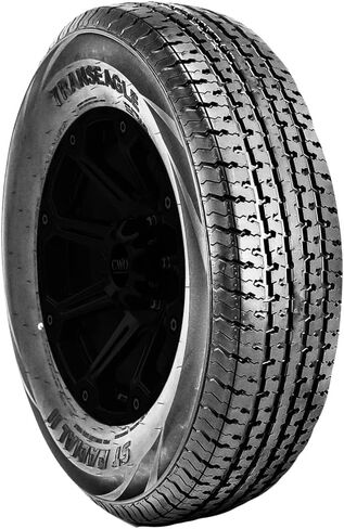 Transeagle ST Radial II Premium Trailer Radial Tire-ST235/80R16 235/80/16 235/80-16 126/122L نطاق التحميل F LRF 12-Ply BSW جدار جانبي أسود in Kuwait