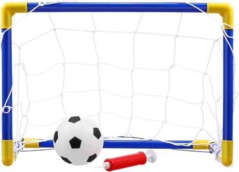 شبكة كرة القدم للأطفال من تويفيان، شبكة مرمى كرة القدم للأطفال، شبكة مرمى كرة قدم قابلة للطي للأطفال، مرمى كرة قدم صغير قابل للطي، لعبة خارجية للأطفال مجموعة واحدة in Kuwait
