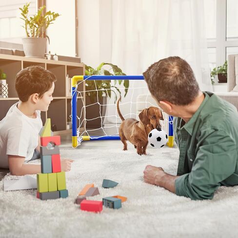 شبكة كرة القدم للأطفال من تويفيان، شبكة مرمى كرة القدم للأطفال، شبكة مرمى كرة قدم قابلة للطي للأطفال، مرمى كرة قدم صغير قابل للطي، لعبة خارجية للأطفال مجموعة واحدة in Kuwait