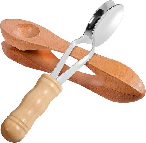 2 Pcs Music Spoon Instrument Musical Spoons Musical Instruments Music Lollipop Traditional Percussion Spoon Percussion Spoons 2 Musical Spoons Hand Percussion Instrument in Saudi Arabia