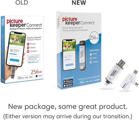 Picture Keeper Connect Photo & Video USB Flash Drive for Apple, Android, & PC Devices, 32GB Thumb Drive in Saudi Arabia