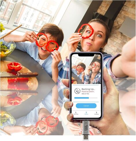 Picture Keeper Connect Photo & Video USB Flash Drive for Apple, Android, & PC Devices, 32GB Thumb Drive in Saudi Arabia