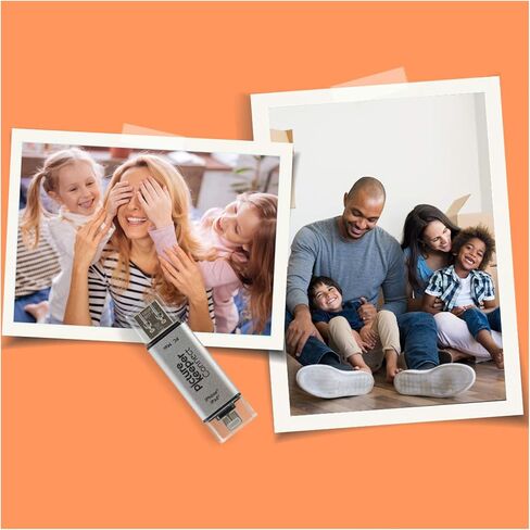 Picture Keeper Connect Photo & Video USB Flash Drive for Apple, Android, & PC Devices, 32GB Thumb Drive in Saudi Arabia