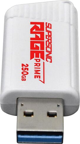 باتريوت Supersonic Rage Prime USB 3.2 Gen 2 فلاش ميموري - 250 جيجابايت - PEF250GRPMW32U in Saudi Arabia