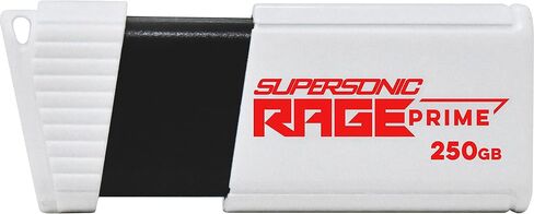 باتريوت Supersonic Rage Prime USB 3.2 Gen 2 فلاش ميموري - 250 جيجابايت - PEF250GRPMW32U in Saudi Arabia