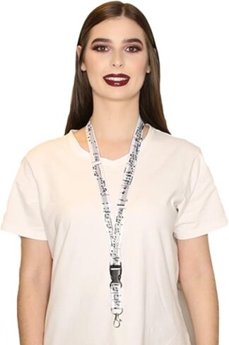 حبل EASTERUP للمفاتيح، حبل سلسلة مفاتيح ممتاز ناعم وحريري وحزام عريض ومطبوع بشكل جميل، حبل للمعلم مع مشبك زنبركي للنساء/الرجال in Kuwait