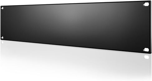 AC Infinity Rack Panel Accessory Blank 2U Space for 19" Rackmount, Heavy-Duty 3mm Gauge Steel, Black in Saudi Arabia