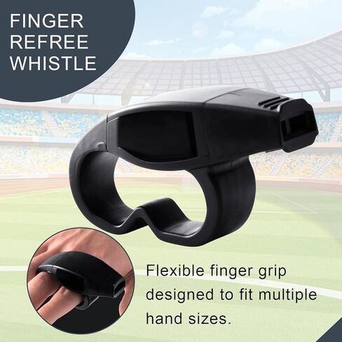 صافرة للمدربين، صافرة رياضية للأصابع، مثالية للبالغين، والحكم، والمعلمين، والمسؤولين، وصوت عالٍ ونقي in Kuwait