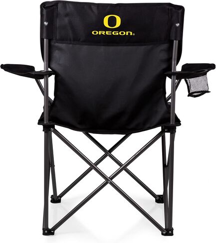 PICNIC TIME NCAA Oregon Ducks PTZ Camp Chair, Picnic Chair, Beach Chair with Carrying Bag, (Black) in Saudi Arabia