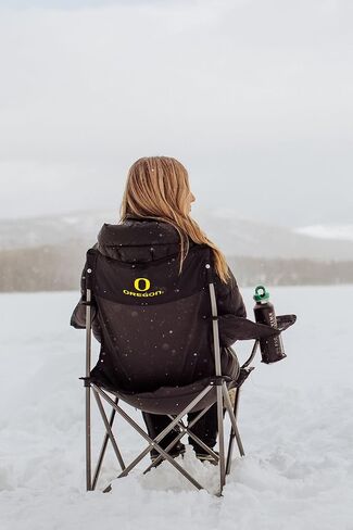 PICNIC TIME NCAA Oregon Ducks PTZ Camp Chair, Picnic Chair, Beach Chair with Carrying Bag, (Black) in Saudi Arabia