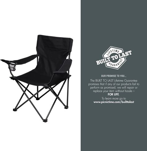 PICNIC TIME NCAA Oregon Ducks PTZ Camp Chair, Picnic Chair, Beach Chair with Carrying Bag, (Black) in Saudi Arabia