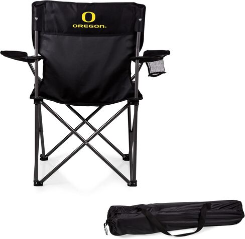 PICNIC TIME NCAA Oregon Ducks PTZ Camp Chair, Picnic Chair, Beach Chair with Carrying Bag, (Black) in Saudi Arabia
