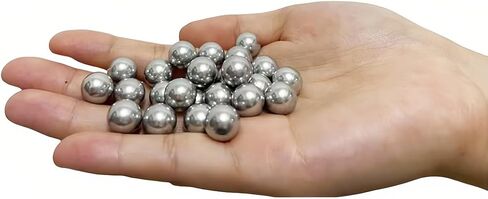 100 قطعة من كرات الطلاء 50 كالوري، مقلاع كرات الطلاء المصنوعة من الألومنيوم الصلب عيار 0.50، 2.6 جرام، كرات الدفاع عن النفس مناسبة لـ t4e TR50/HDR 50 in Kuwait