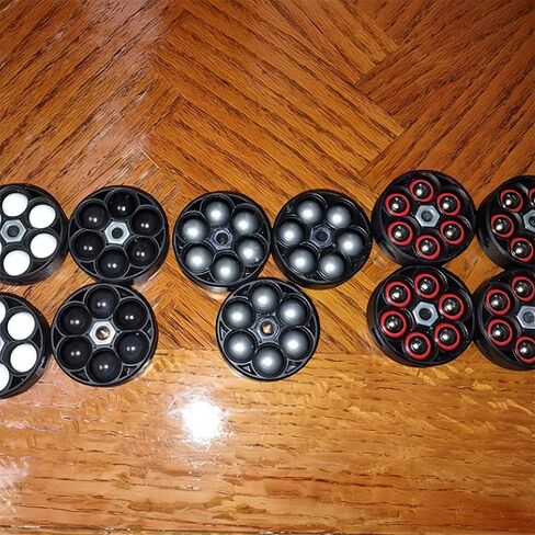 100 قطعة من كرات الطلاء 50 كالوري، مقلاع كرات الطلاء المصنوعة من الألومنيوم الصلب عيار 0.50، 2.6 جرام، كرات الدفاع عن النفس مناسبة لـ t4e TR50/HDR 50 in Kuwait