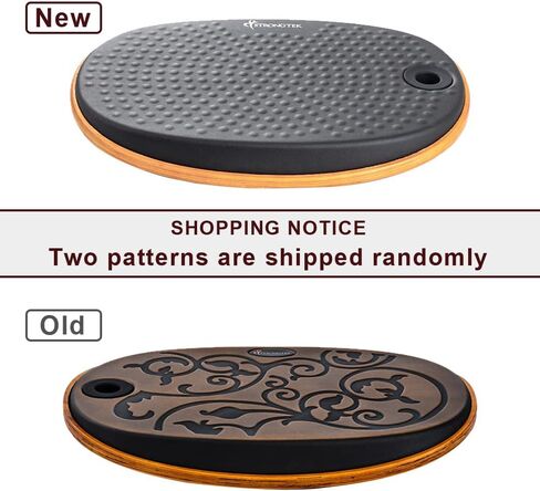 StrongTek Anti Fatigue Balance Board, Standing Desk Balance Boards, Sit Stand Desk Mat Accessory, Wobble Foot Rocker, Balancing Mat, Exercise Core Strength, Comfortable Standing in Kuwait