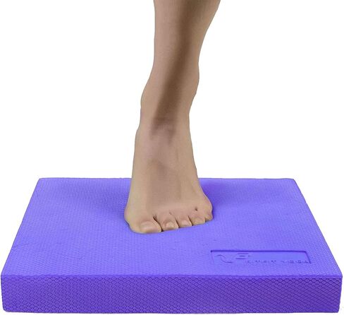 وسادة إسفنجية متوازنة من RitFit - بساط TPE غير قابل للانزلاق مقاس 2 بوصة لتمارين اللياقة البدنية والتوازن واليوجا والعلاج الطبيعي ووسادة الركبة بألوان متعددة in Kuwait