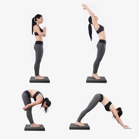 RitFit Balance Foam Pad - 2 inch TPE Non-Slip Mat for Fitness & Balance Exercises,Yoga, Physical Therapy, Knee Cushion with Multi Colors in Saudi Arabia
