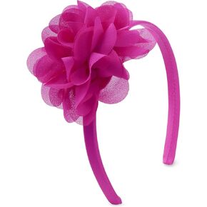 Gymboree Girls and Toddler Headbands and Hair Accessories, White Flower Hb, One Size