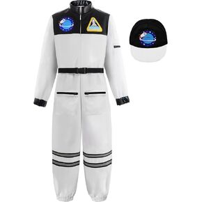 ReliBeauty Boy’s Astronaut Costume Kids’ Space Jumpsuit