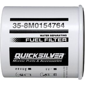 Quicksilver 8M0154764 Water Separating Fuel Filter for Select Honda and Suzuki Outboards