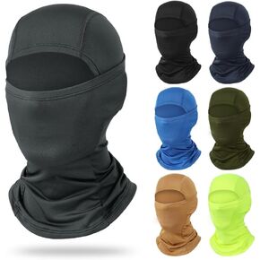 LLmoway Balaclava Face Mask Men Summer Cooling Sun Protection Cycling Motorcycle Helmet Liner Fishing Running Hood Covers