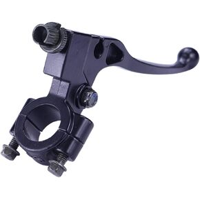 7/8" Brake Clutch Left Lever Universal Motorcycle Handlebar Folding Clutch Lever for CRF XR 80 100 XR200 SSR 125cc Coolster Roketa Baja Pit Dirt Motor Bike Motocross Parts Silver
