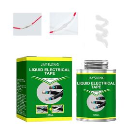 4.2 OZ(125ML) Liquid Electrical Tape,Liquid Electrical Tape Waterproof,Insulating Electrical Tape Glue,Liquid Electrical Tape Black,Quick-Drying, High Temperature
