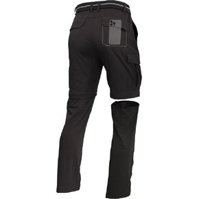Mens Hiking Convertible Pants Zip Off Quick Dry Lightweight Fishing Safari Travel Camping Outdoor Cargo Pants