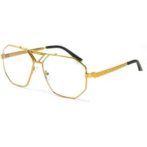 mincl/ 2021 Fashion Style Square transparent Sunglasses Unisex Vintage Oversized Glasses